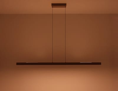 Hanglamp Tindra Creme 140 cm up & down LED - touchdimmer