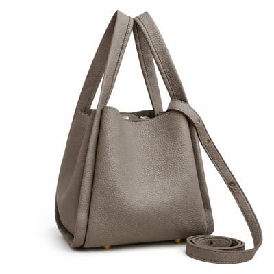 Without Lemon - Premium Dames Hand-/Schoudertas - PU Leer - Elegant & Klassiek - Ideaal voor dagelijks gebruik - Grijs Taupe