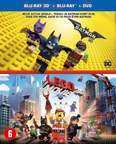 Lego Batman Movie + Lego Movie (Blu-ray) (3D Blu-ray)