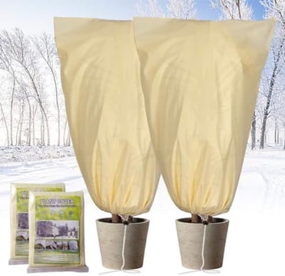 PromoHome Winterbeschermhoes voor Planten - Ademend en Herbruikbaar - 60x80 cm