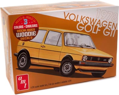 AMT Modelbouwpakket Auto - 1213 Volkswagen VW GOLF GTI 1978 Plastic - 1:24 - Modelbouw