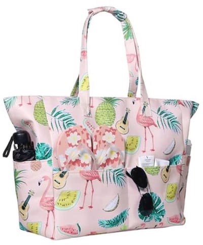 Grote waterdichte strandtas voor dames - XXL tote bag voor strand, reizen en winkelen