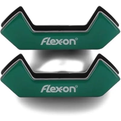 Groene Engelse stijgbeugels stickers Flex-On Safe-On