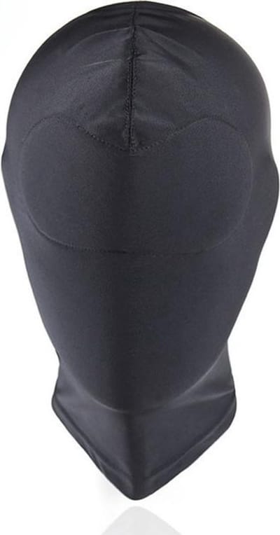 Banoch - Mask Full Black - Spandex Masker - BDSM - Zwart