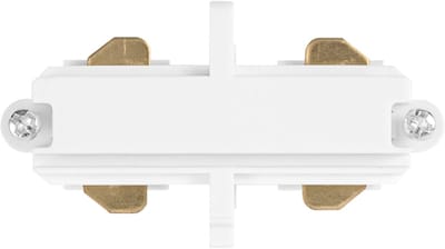 OSRAM TRACKLIGHT optionele lineaire stroomconnector, wit, voor de lineaire verbinding van twee stroomrails, modern, loftachtig ontwerp, voor het implementeren van verschillende opstellingen