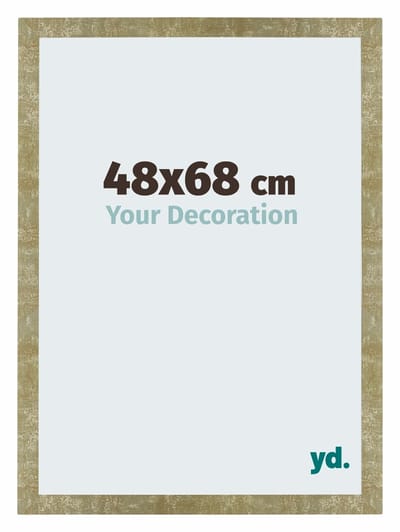 Your Decoration - Puzzellijst 48x68 cm - Goud Antiek - Puzzellijst 500-1000 stukjes - MDF Fotolijst - Mura