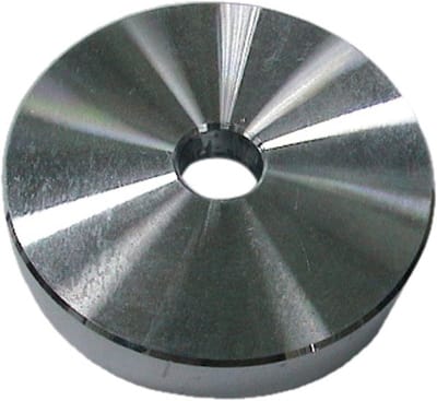 Puck Adapter voor 7" Platen met Grote Centrummat, Geschikt voor Alle Platenspelers