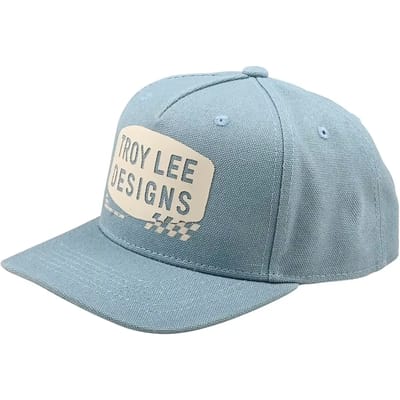 Troy Lee Designs Curved Stamp Vintage Muts Blauw Man