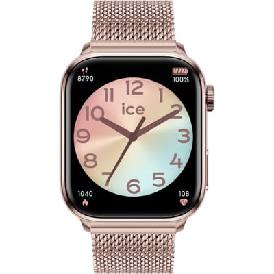 Ice Watch Ice Smart 2.0 - Rose Gold - Milanese Unisex Horloge Rosékleurig 024562