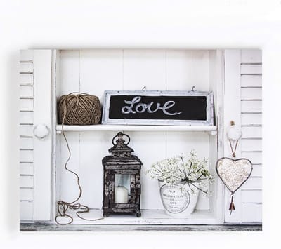 Art for the Home Love Canvas 75x100 cm