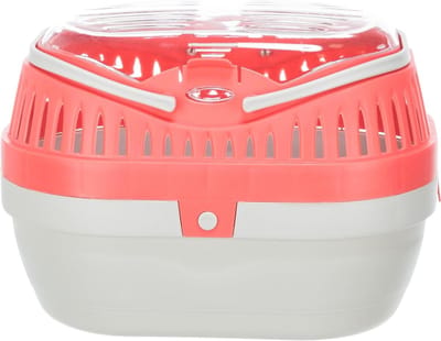 Transportbox Kleine Dieren - Draagkooi Hamster - Veilig Vervoer - Goede Luchtcirculatie - 18 x 12 x 13 cm