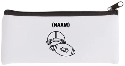 Akyol - american football met eigen naam Etui - Sport - sporter - american footbaal - 20 bij 9 cm
