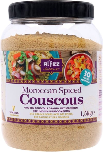 Alfez Moroccan spiced couscous - snel en gemakkelijk te bereiden - 1,5 kilo