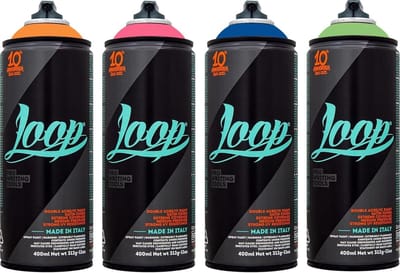 Spuitbussen Set - Kleur Bussen - Creatief Gebruik - Sneldrogend Mat - 400 ml - Oranje Groen Blauw Roze