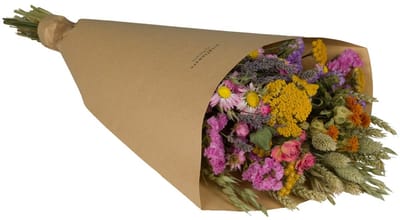 Wildflowers by Floriëtte Field Bouquet - Multi - Kleur - 60 cm - Droogbloemen - Boeket