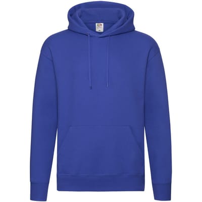 Fruit of the Loom Heren Premium Hoodie (Koningsblauw)