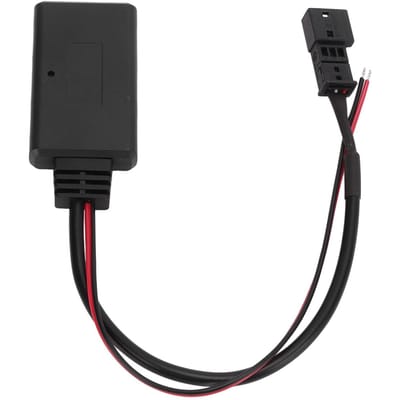 Auto Bluetooth 5.0 AUX Module 3Pin ABS Zwart Slijtvast Vervanging voor E39 E46 E38 E53 black