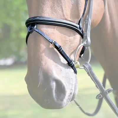 Gekruiste paardenneusriem Jump'In Monday