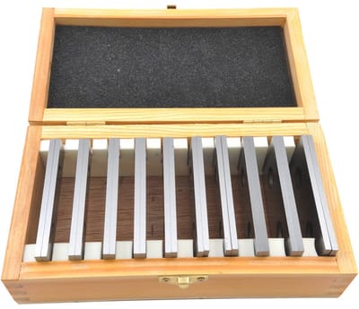 Precisie Parallelle Set 1/8 x 4" - 10 Paar Hoogwaardig Gereedschap