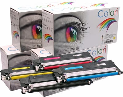 Set 4x Colori huismerk toner geschikt voor Samsung P4092C CLTP4092C voor Samsung CLP310 CLP310N CLP315 CLP315N CLP315W CLX3170FN CLX3170N CLX3175 CLX3175FN CLX3175FW CLX3175N