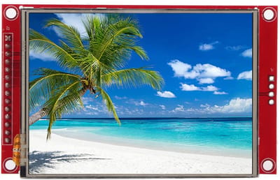 Zeynomax - LCD-displaymodule - 3,2 Inch - Ideaal voor projecten - 320 x 240 resolutie - Aanraakfunctie - Geschikt voor ontwikkelaars - Model Ili...