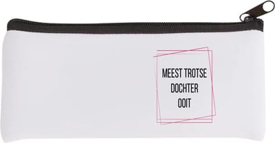 Akyol - meest trotse dochter ooit Etui - Dochter - trotse dochter - verjaardagscadeau - verjaardag - cadeau - cadeautje voor dochter - dochter artikelen - kado - geschenk - gift - 20 bij 9 cm