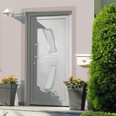 vidaXL - Voordeur - 88x200 - cm - wit