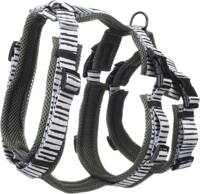 Hond Veiligheidsharnas Uluwatu Wit L 46-80cm 60-86cm 55-76cm 25mm