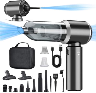 MRKK® Kruimeldief Draadloos - Auto Stofzuiger - Handstofzuiger -
