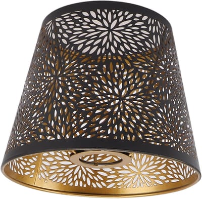 Kleine Zwarte Lampenkappen voor Tafellampen, Wandlampen en Plafondlampen - Stijlvolle Verlichting voor Elk Interieur