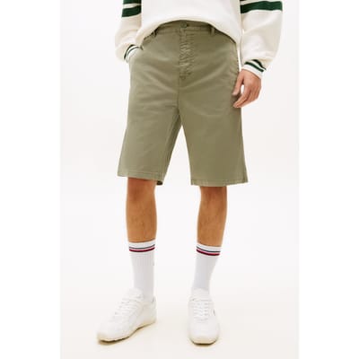 Tommy Hilfiger Tjm Otis Cotton Shorts Utility Sage Größe: W30 | Kurze Sporthosen Outlet | Herren | Grün