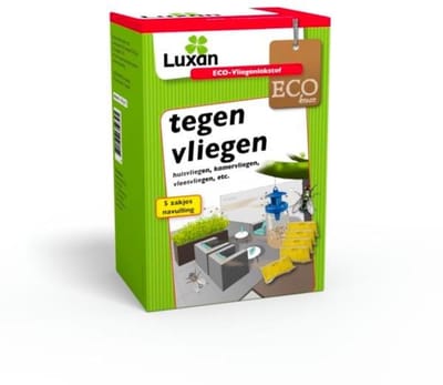 Luxan Eco Viegenlokstof 5 x 30 gr - Effectieve Insectenval - Met gratis cheatsheet