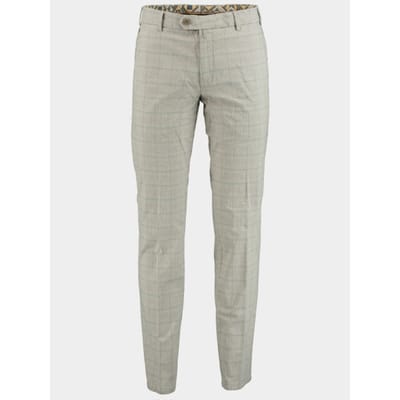 Meyer Broek Bonn Allover Fine Exclusive Multi Check Grijs / male