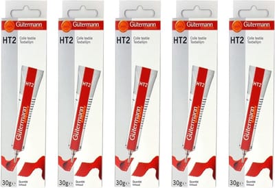 Gütermann Textiellijm HT2 30 gr. - 5 TUBES