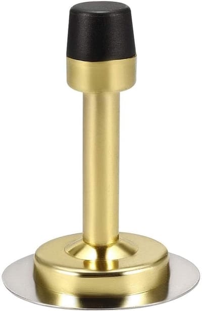 Deurstopper - Deur Buffer - Muren Beschermen - Roestvrij Staal - 77 mm - Goud