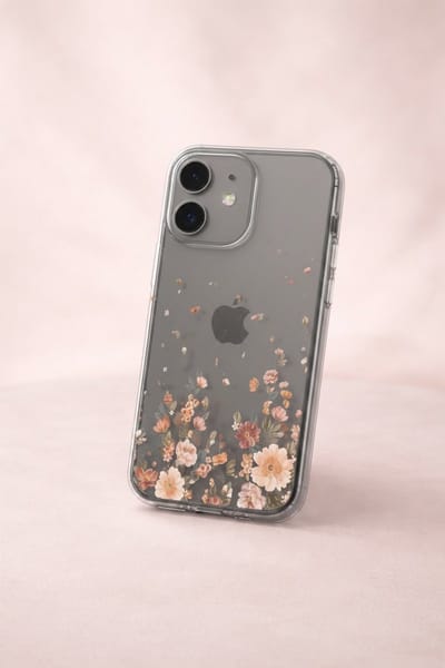Vrolijk Iphonehoesje met bloemetjes