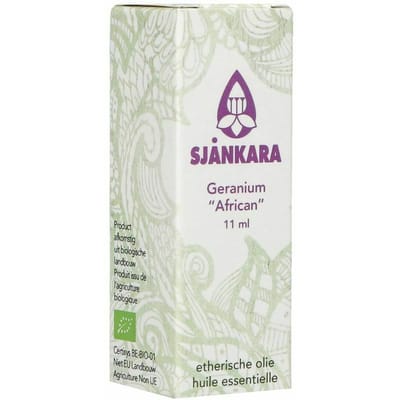 Sjankara Geranium African Ess. Olie Bio 11ml