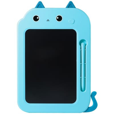 LCD tekentablet voor kinderen, handschriftbord, klein schoolbord, schrijfbord, graffiti tekenen, puzzelcadeau, jongens en meisjes, blue