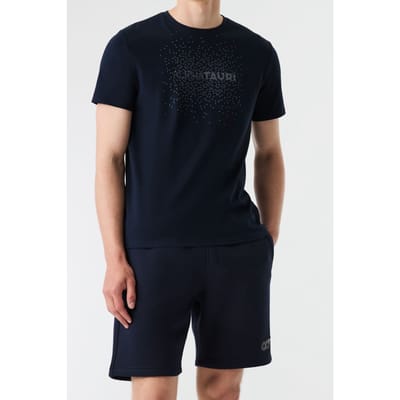 AlphaTauri Jummo V1.y9.01 T-shirt Navy Size: S | Printed T-Shirts Outlet | Heren | Blauw