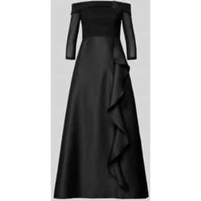 Avondjurk in off-shoulder-look