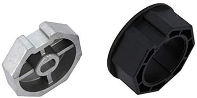 Achthoekige adapter 60 mm voor rolluikmotoren