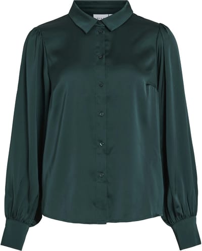VILA - VIENNA RAVENNA L/S BALLOON SHIRT - NOOS - Dames - Blouses