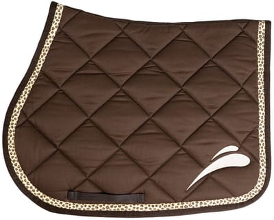 eQuick Leopard Zadeldekje - Luipaardprint