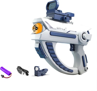 Klierdingetjes - Elektrisch Waterpistool - Tiktok Trend Zomer 2023 - Automatisch Waterpistool - Super Soaker - Buitenspeelgoed - Blauw - zwembad