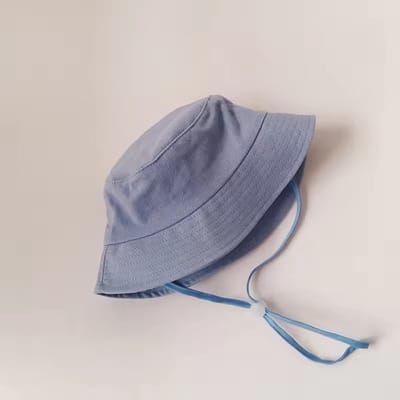 Il Bambini - Blauw/Blue zonnehoed voor peuter of kleuter - 2-6 jaar - 48-52 cm