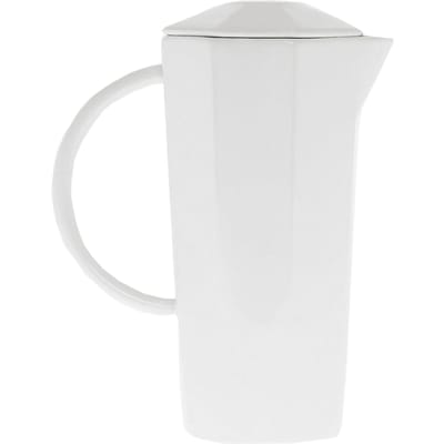 Waterkan met achthoekig logo op deksel