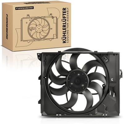 Frankberg 1x Koelventilator voor BMW 3er E90 E92 E93