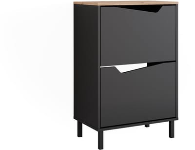 Vicco Marelle Schoenklaprek – 60 x 91.6 cm met 2 compartimenten Antraciet/Artisan