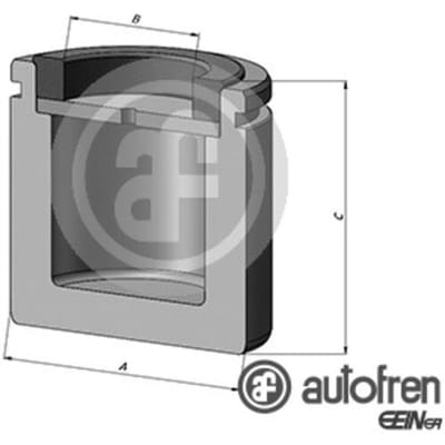 Zuiger, remklauwcilinder AUTOFREN SEINSA D0-25573