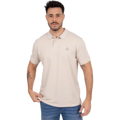 Polo in fantasied stof Camberabero